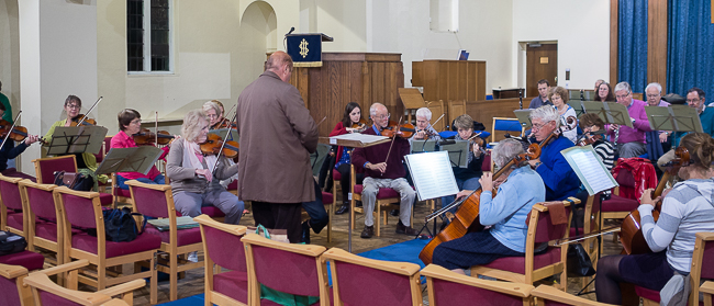 Picture of participants at the Come & Play, conducted by Mark Fitz-Gerald