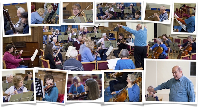 picture of SPO and local artists at Come & Play evening