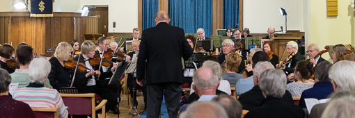 Picture of SPO playing in Christ Church Leatherhead